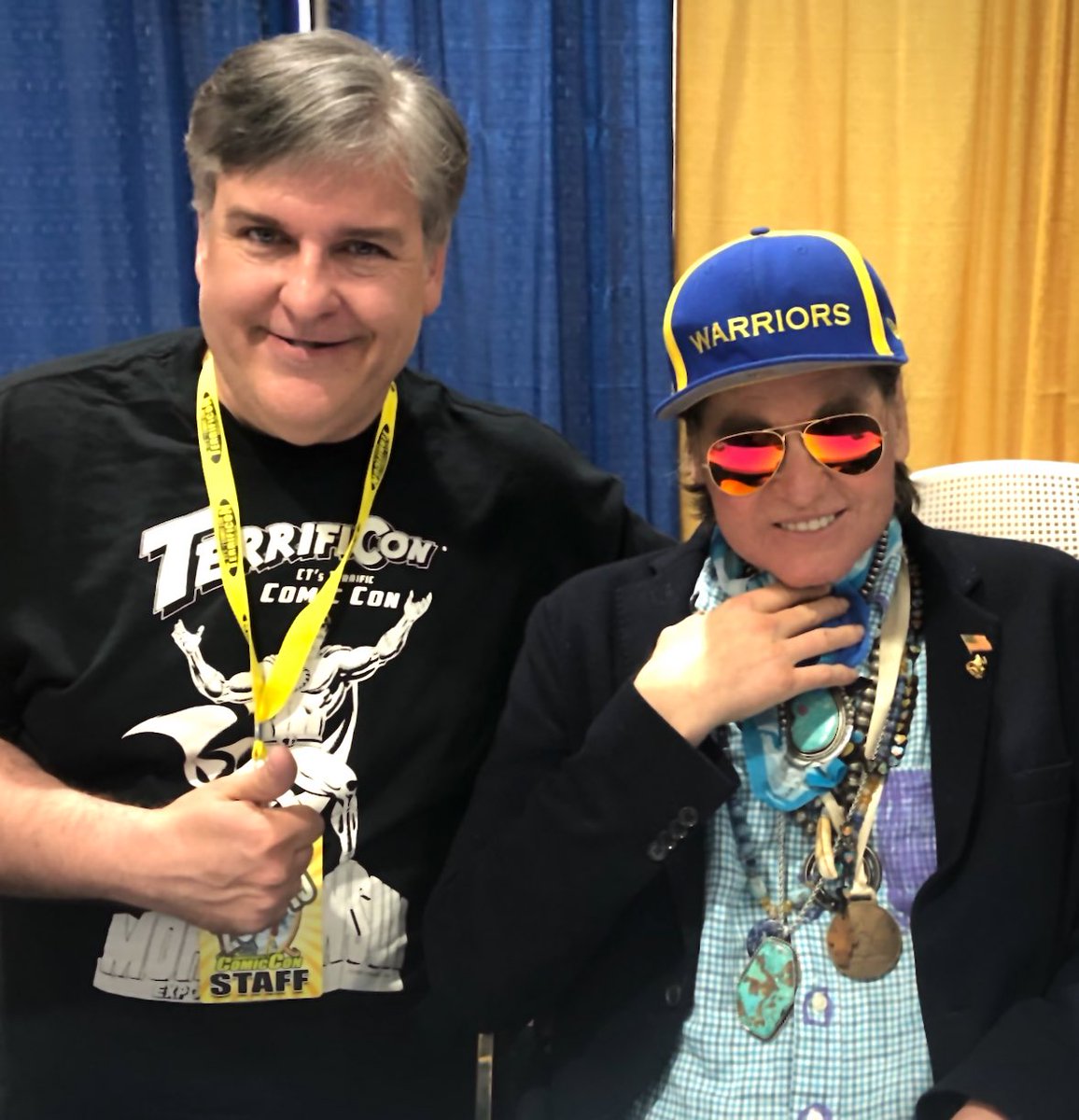 RIP actor Val Kilmer, 65, who was my guest at TERRIFICON in 2019. Mr. Kilmer was great in so many films, The Doors, Tombstone, Top Gun and was a great big screen Batman. He loved meeting his fans at that show and receiving gifts such as drawings, patches, pins and paintings from
