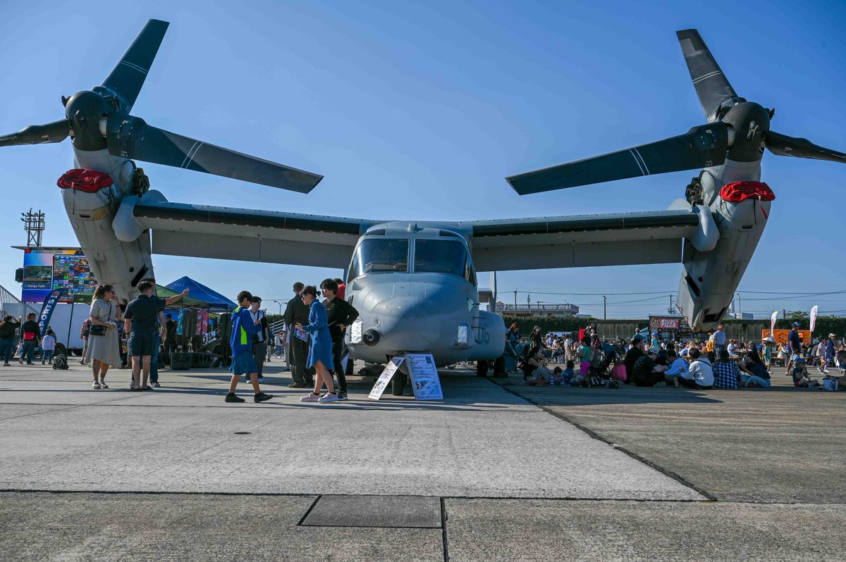 1st MAW Marines (@1stmaw_marines) on Twitter photo Attendees of America Fest 2025 toured static displays of the U.S. Marine Corps UH-1Y Venom, MV-22B Osprey, M777 Howitzer, and MQ-9A Reaper unmanned aircraft on Kadena Air Base, Japan, March 22, 2025.
📸 Senior Airman Alexis Redin Attendees of America Fest 2025 toured static displays of the U.S. Marine Corps UH-1Y Venom, MV-22B Osprey, M777 Howitzer, and MQ-9A Reaper unmanned aircraft on Kadena Air Base, Japan, March 22, 2025.
📸 Senior Airman Alexis Redin