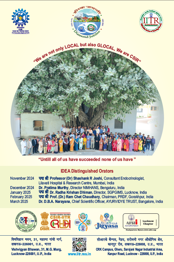 CSIR-IITR (@csir_iitr) on Twitter photo Prof Kattesh V. Katti, Father of Green Nanotechnology, shall deliver the IDEA Lecture on April 04, 2025, at 10:30 am. <a href="/CSIR_IITR/">CSIR-IITR</a> invites you to participate in this event. Live links to join facebook.com/csiriitr
youtube.com/@csiriitr1702?… <a href="/CSIR_IND/">CSIR, India</a> <a href="/EnnBeeIITR/">Bhaskar</a> <a href="/DrNKalaiselvi/">N Kalaiselvi</a> Prof Kattesh V. Katti, Father of Green Nanotechnology, shall deliver the IDEA Lecture on April 04, 2025, at 10:30 am. <a href="/CSIR_IITR/">CSIR-IITR</a> invites you to participate in this event. Live links to join facebook.com/csiriitr
youtube.com/@csiriitr1702?… <a href="/CSIR_IND/">CSIR, India</a> <a href="/EnnBeeIITR/">Bhaskar</a> <a href="/DrNKalaiselvi/">N Kalaiselvi</a>