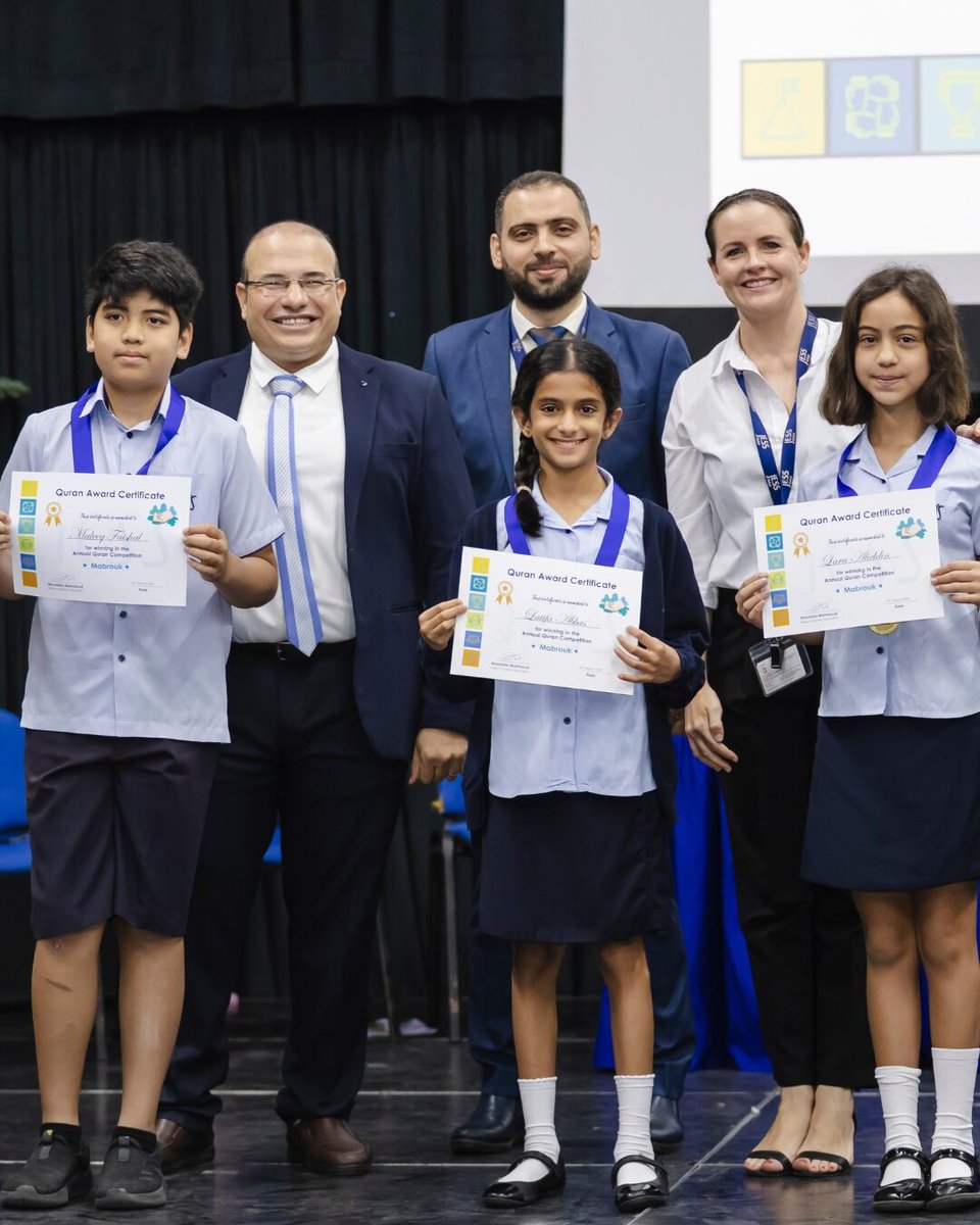 JESSDubai's tweet image. JESS Annual Quran Competition Award Ceremony at Jumeirah.
We celebrated their achievements at the Award Ceremony. The event was a resounding success, highlighting their hard work and perseverance.
#QuranAwards #JESSJumeirah