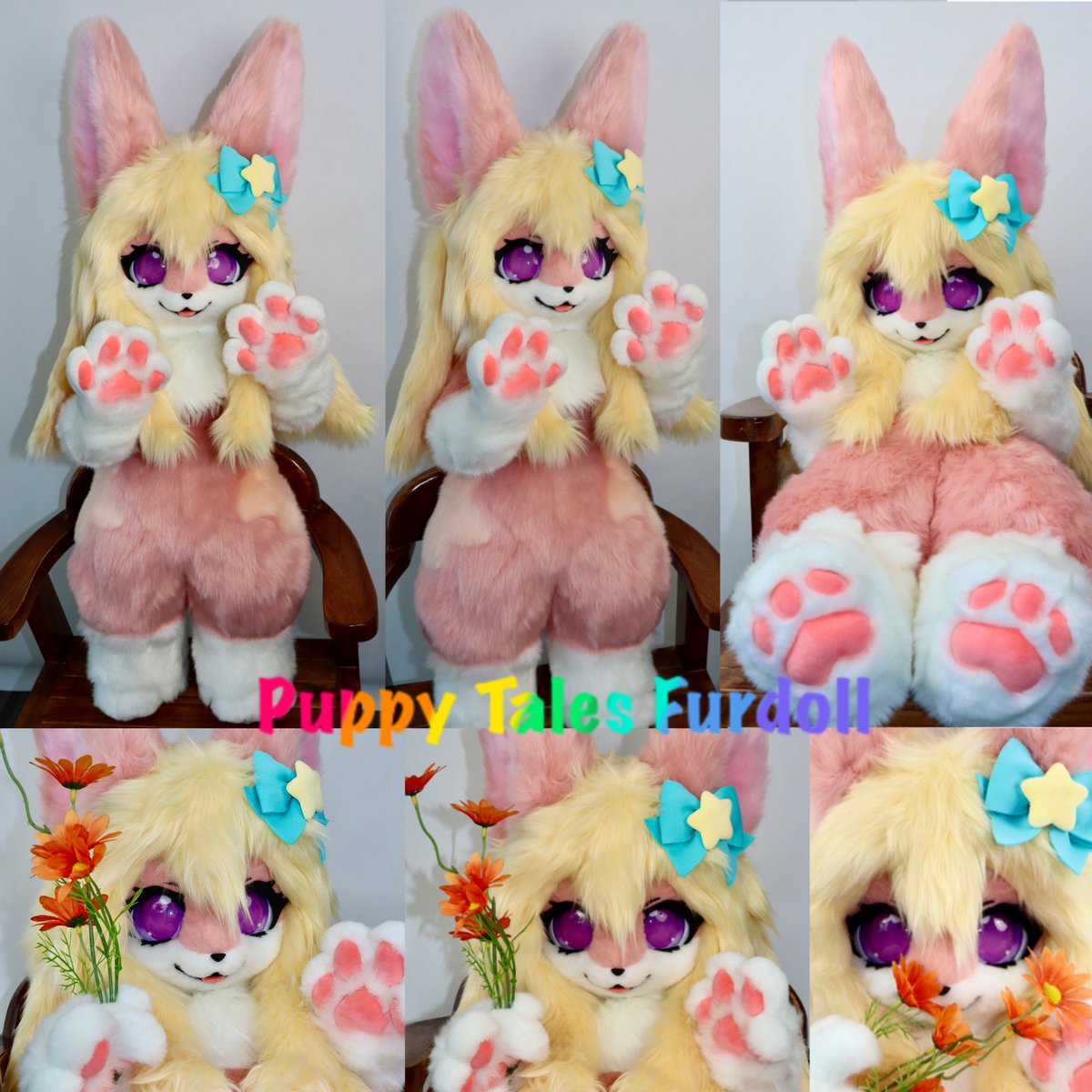 🐾Puppy Tales Studio🐾
「Furdoll Commission work complete」🐰
Owner：@Shine01106
 Thank you for your continued support and your lovely sona❤️