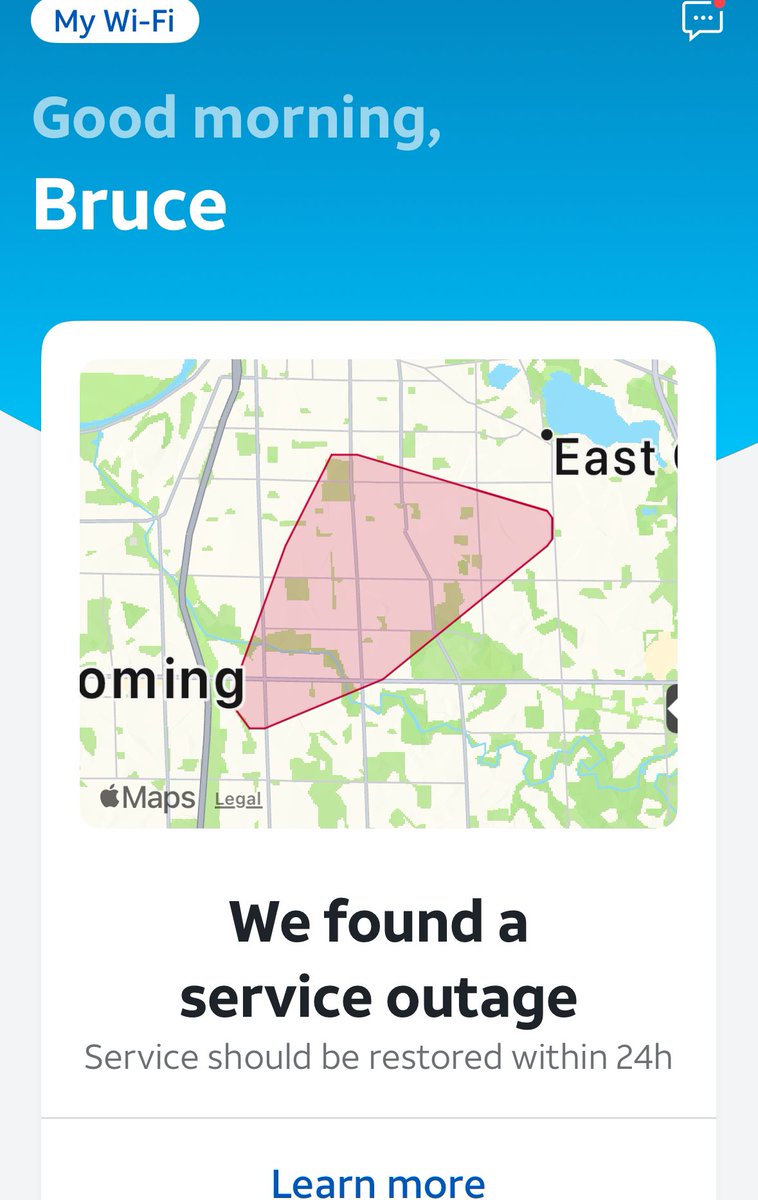 belder12's tweet photo. @ATT guarantee??????
I’ve been seeing this every time I sign in to my SmartHome app, “should be resolved within 24hrs”. It’s been over 48hrs and I’ve received no updates, just the same comment with a different time stamp from when I re-sign in. https://t.co/BDxP4bvTtd