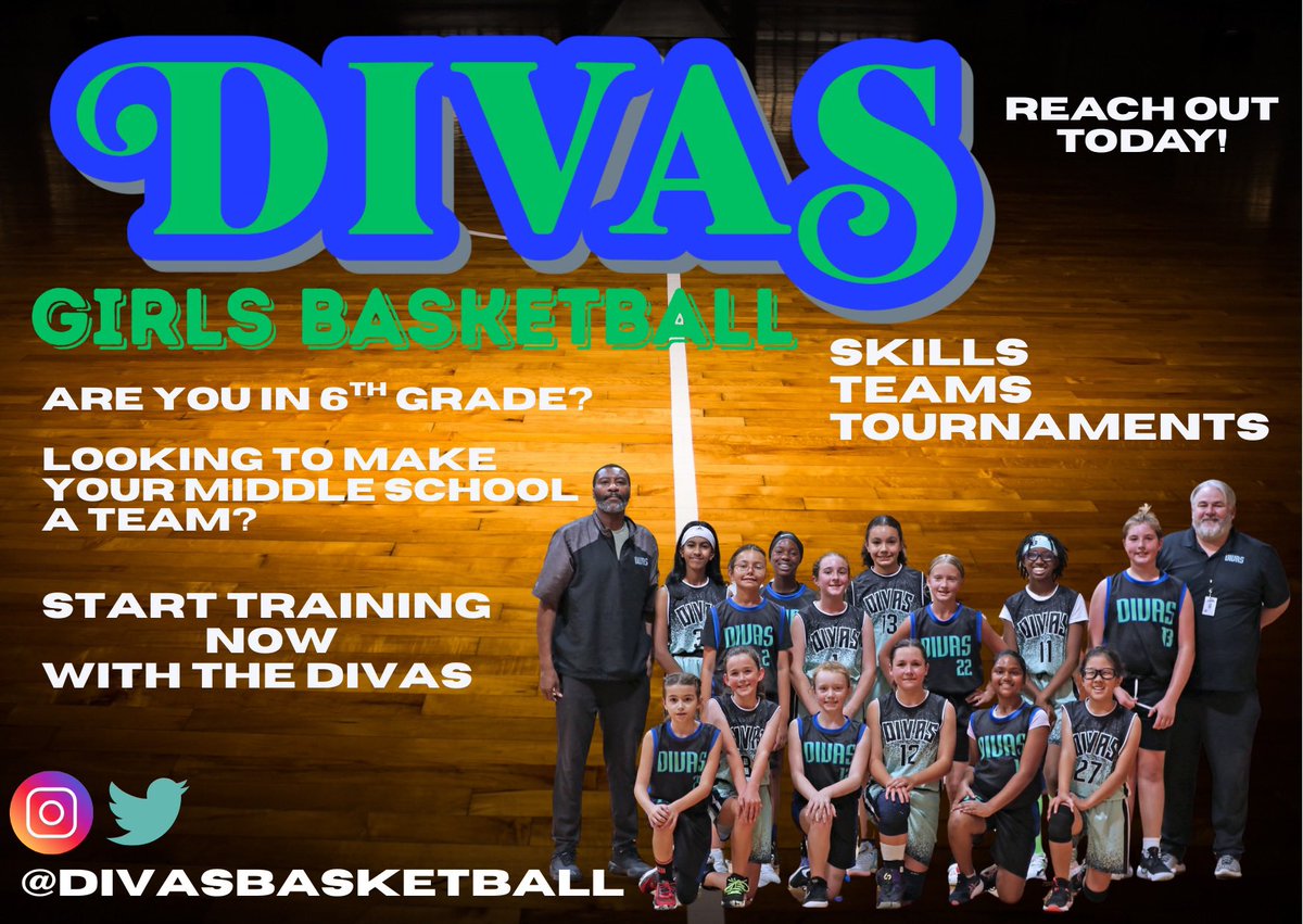 6th graders…. Are you ready to grow this summer before middle school tryouts? Come build your skills, play some games, and get ready! A team members start now!