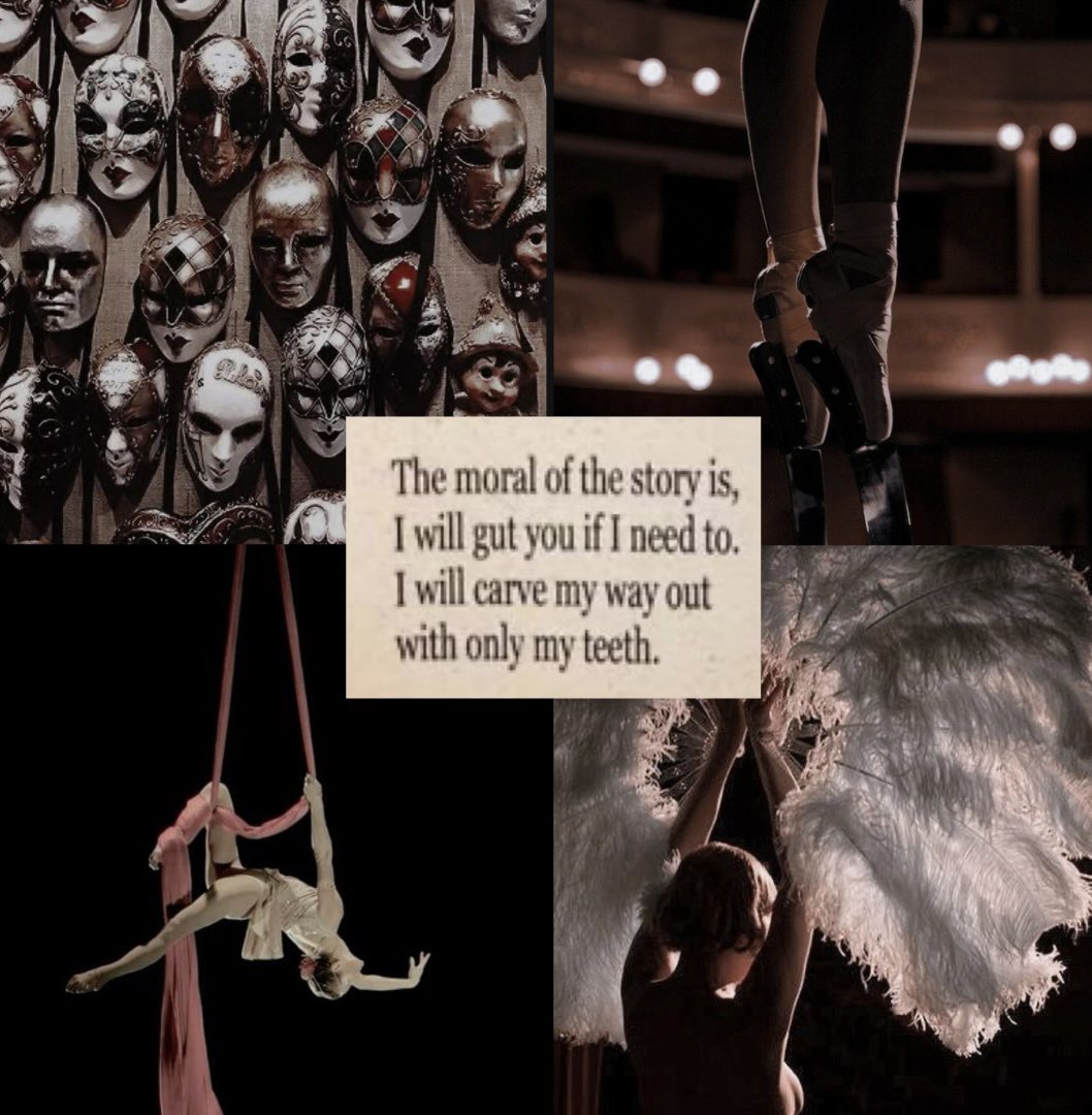 writehaven's tweet image. Cirque De Freak X Westworld 

🎈 Dystopian horror romance
🎈a traveling circus full of cyborgs and assassins
🎈trans mc
🎈steampunk vibes