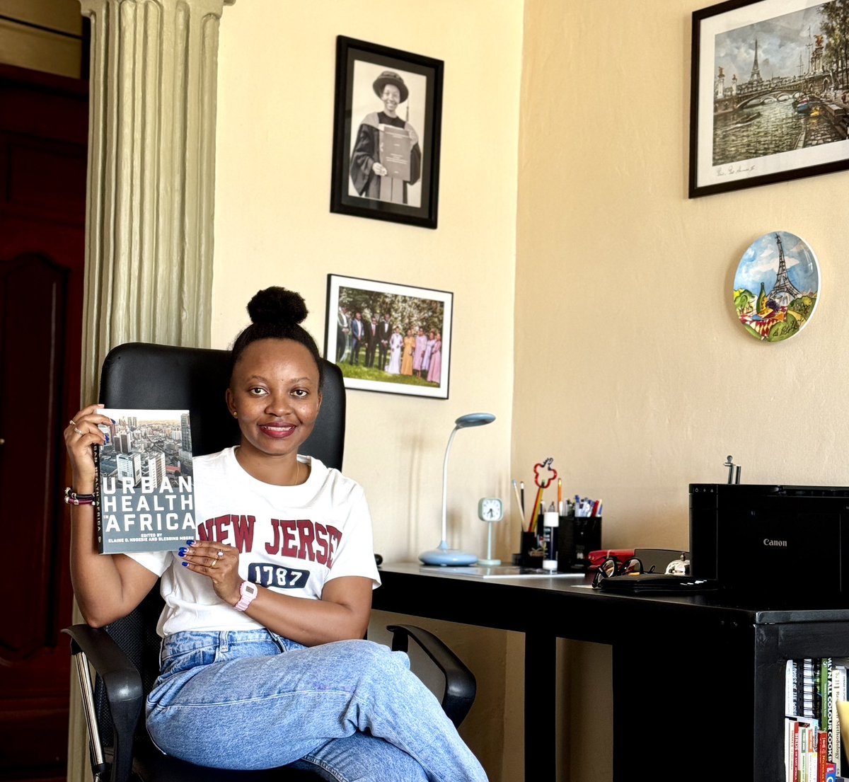Neema Mduma, PhD (@nakadori) on Twitter photo Just received our book titled Urban Health in Africa all the way from the U.S.🇺🇸! Huge thanks to Prof. Elaine for this incredible journey. Don’t miss Chapter 16: Case Study of Improving Education to Address Determinants of Health in Arusha, Tanzania
Link: press.jhu.edu/books/title/12… Just received our book titled Urban Health in Africa all the way from the U.S.🇺🇸! Huge thanks to Prof. Elaine for this incredible journey. Don’t miss Chapter 16: Case Study of Improving Education to Address Determinants of Health in Arusha, Tanzania
Link: press.jhu.edu/books/title/12…