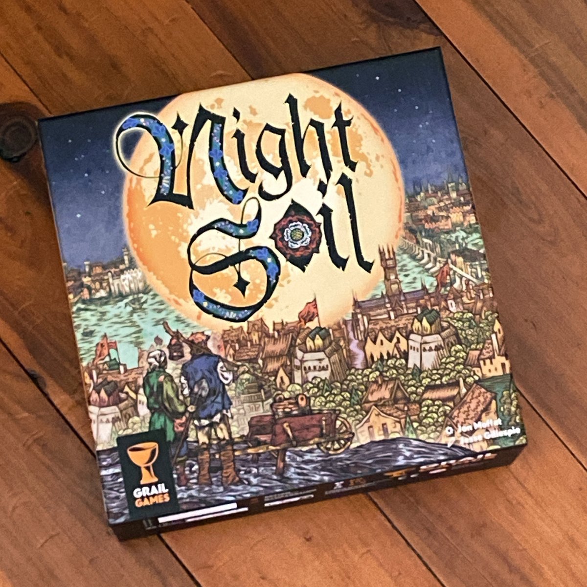 Coming soon to #kickstarter is #nightsoil - a very mature game about sanitation in Tudor London. Check out the link to follow along!
kickstarter.com/projects/grail…