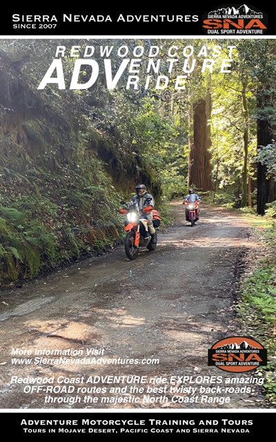 SNAMark's tweet image. REDWOOD COAST RIDE
April 5th - 6th 2025

Redwood Coast ADVENTURE ride EXPLORES amazing OFF-ROAD routes and the best twisty back-roads through the majestic Redwood forest in the remote North Coast Range

Learn more or SIGN-UP...
Membership is FREE!!!
SierraNevadaAdventures.com