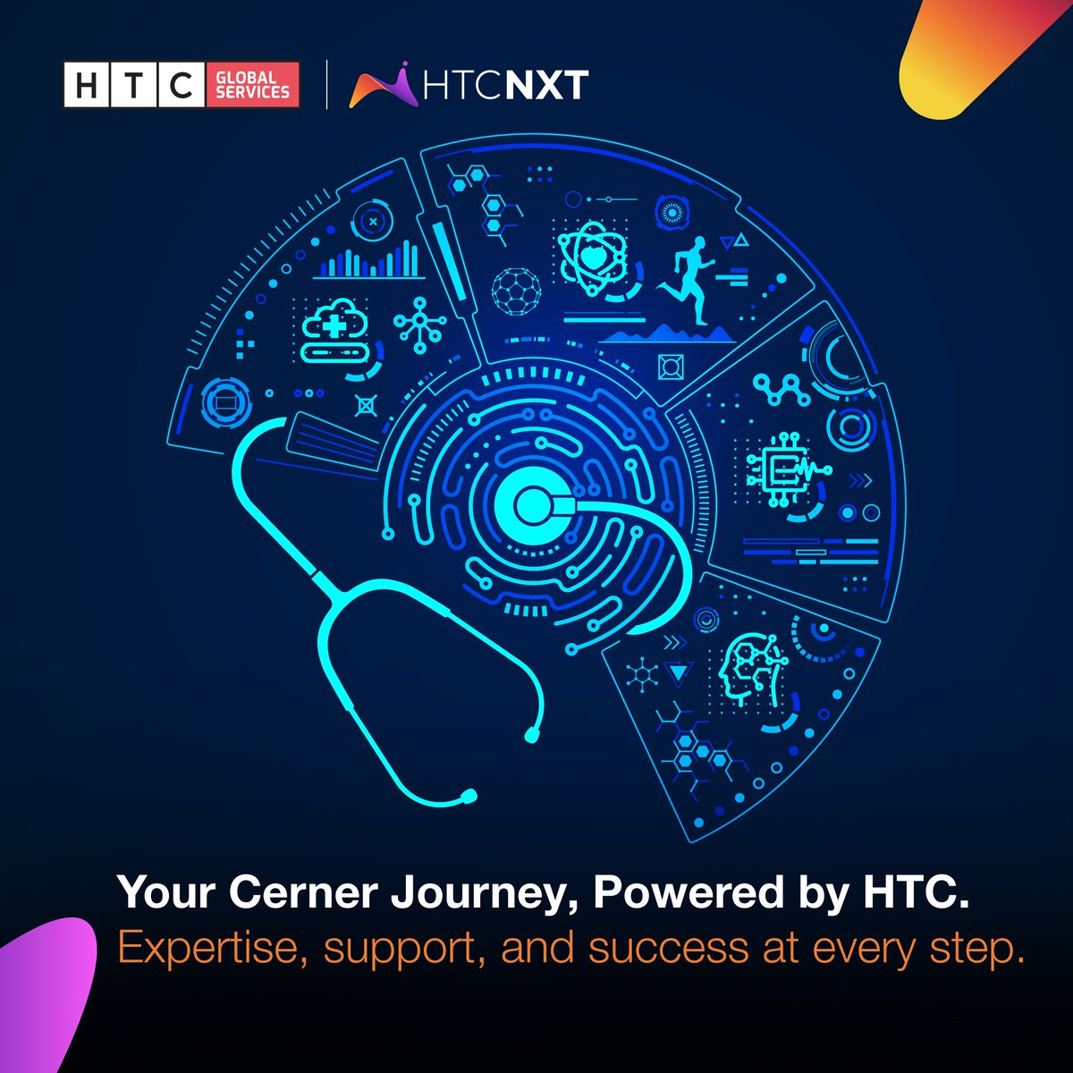 HTCInc's tweet image. With 25 years of experience, we’re your trusted #Cerner partner—from pre-planning and design to testing, training, and post-go-live support. Let’s work together to optimize your system and deliver better #patientcare. htcinc.com/services/packa…

#Healthcare #HTCGlobalServices
