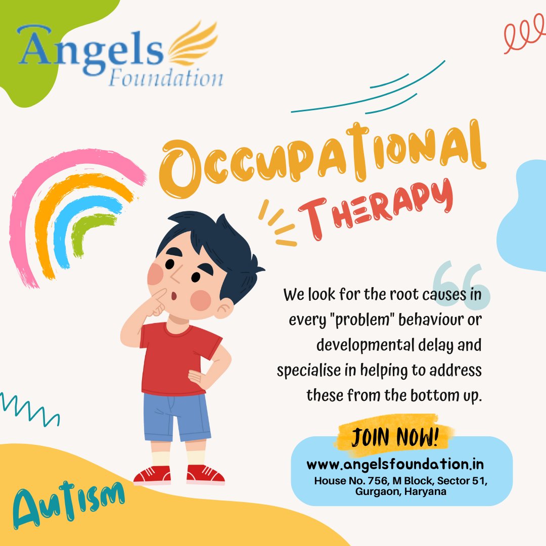 RThakurGgn's tweet photo. Exploring an #OccupationalTherapy for you children's in #Gurugram? If you’re looking for the best in children’s therapy services, visit #AngelsFoundation—where every child’s potential is unlocked with compassion and expertise📲+91-9899961649 #AutismSupport https://t.co/Ubq3K1dCWj https://t.co/aAzxo7ai4d