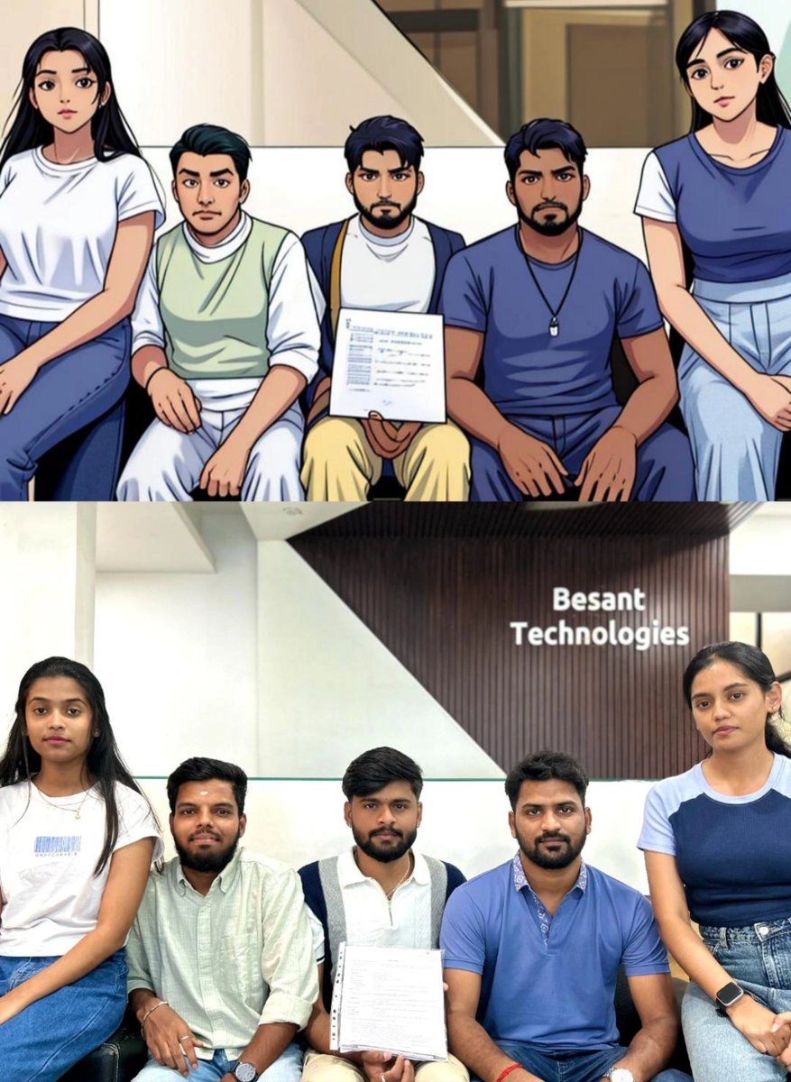 besanttech's tweet image. Congratulations To All,
Got Placed As Linux Administrator !!!✍️💫💥

#Besanttechnologiesrajajinagar
#fullstacktraininginrajajinagar