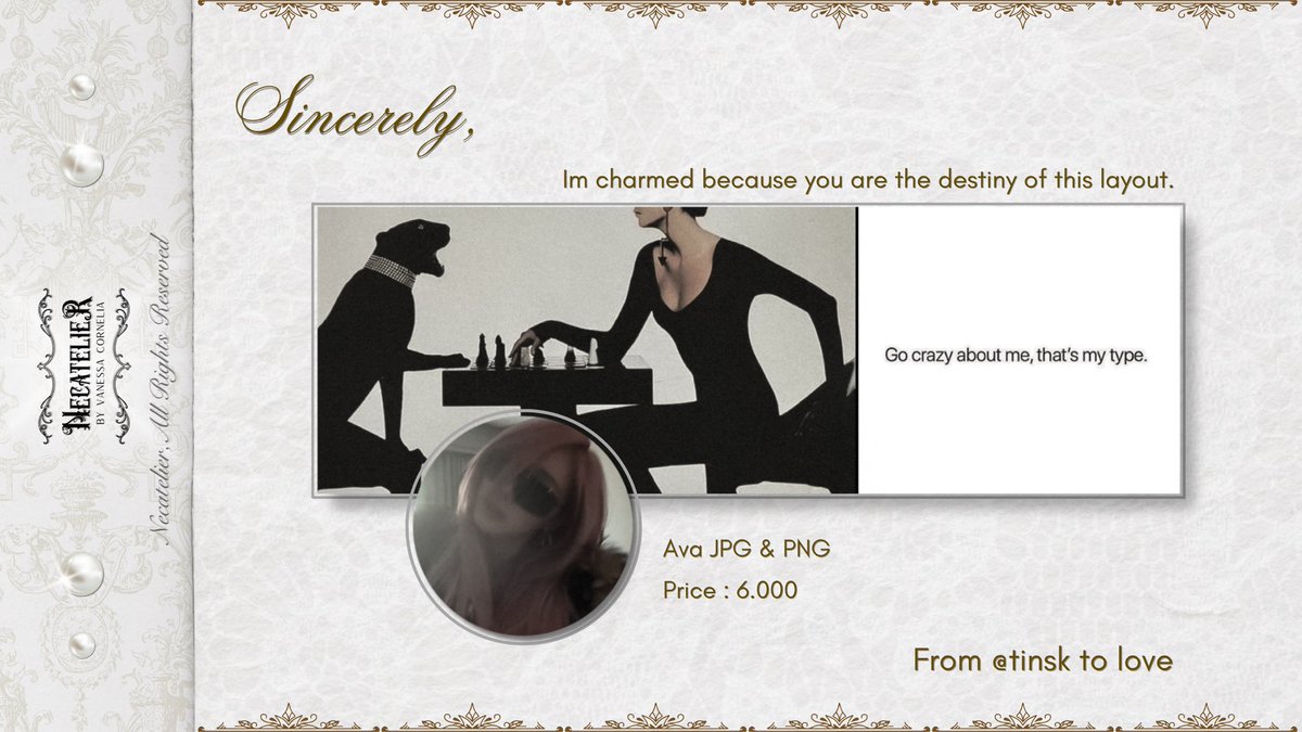 tinsk's tweet image. please repost, danke!

oh giselle, you will always be the hottest. choose your spicy ready stock layout now and come to my dm, dear ❤︎

#zonajajan #zonaba #zonauang