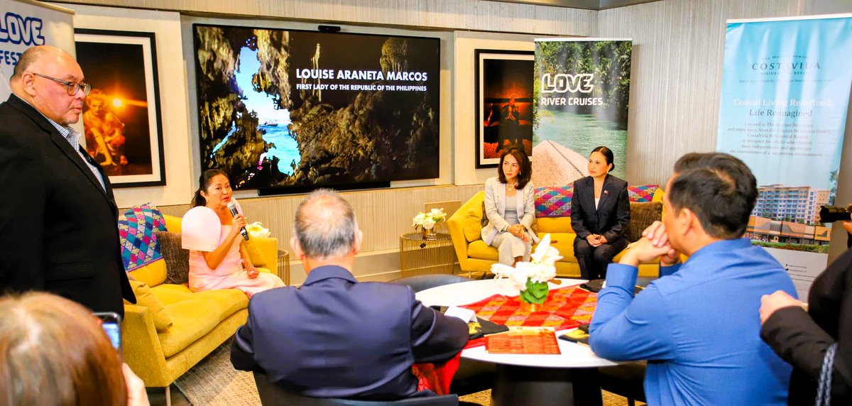 ruben nepales (@nepalesruben) on Twitter photo How to lure international productions to the #Philippines? #WinstonEmano moderated the launch at <a href="/ManilaIFF/">Manila International Film Festival</a> of the govt. initiative, led by First Lady #LizaMarcos, Trade/Industry Sec. Cristina Roque & Tourism Sec. Christina Frasco, to spur filming in PH.
bit.ly/41RbtrT How to lure international productions to the #Philippines? #WinstonEmano moderated the launch at <a href="/ManilaIFF/">Manila International Film Festival</a> of the govt. initiative, led by First Lady #LizaMarcos, Trade/Industry Sec. Cristina Roque & Tourism Sec. Christina Frasco, to spur filming in PH.
bit.ly/41RbtrT