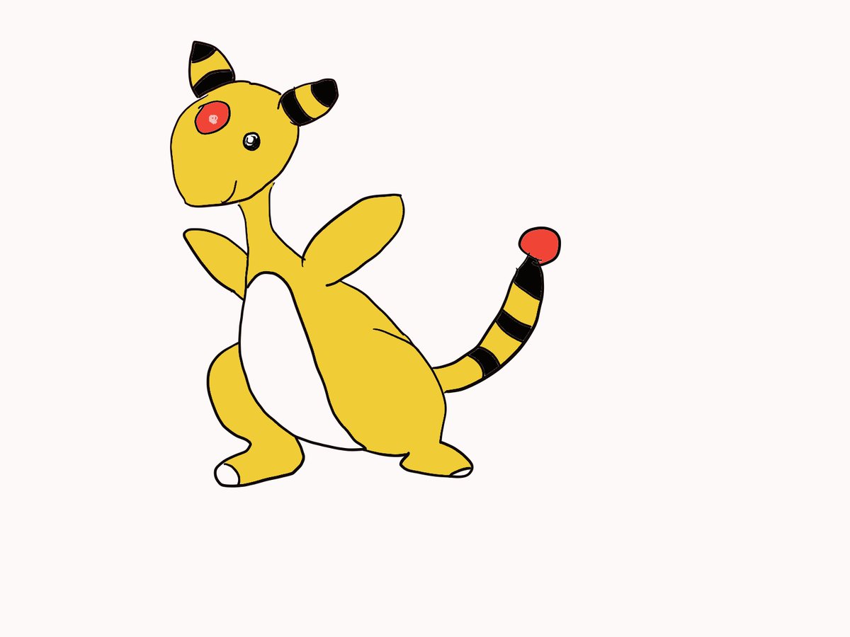 mieuPSO2's tweet image. 液タブ届いた！試しにデンリュウちゃん！