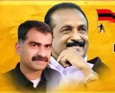 SWATHYMANIAN's tweet photo. #HBDDuraiVaikoMP https://t.co/moUuo17RnA