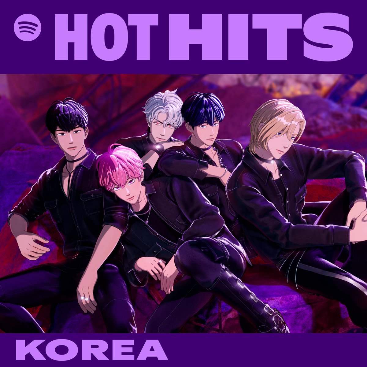plave_official's tweet photo. [🎧] Check out PLAVE on the cover of Hot Hits Korea playlist❣ and listen to 'Dash' on @Spotify now⚡

🔗 https://t.co/TAyxOzuf0r

@SpotifyKR  
#PLAVE #플레이브
#Dash_PLAVE #Dash_Caligo_Pt1
#PLAVE_3rd_Mini_Album
#Caligo_Pt1 https://t.co/ALTTPf2zVV