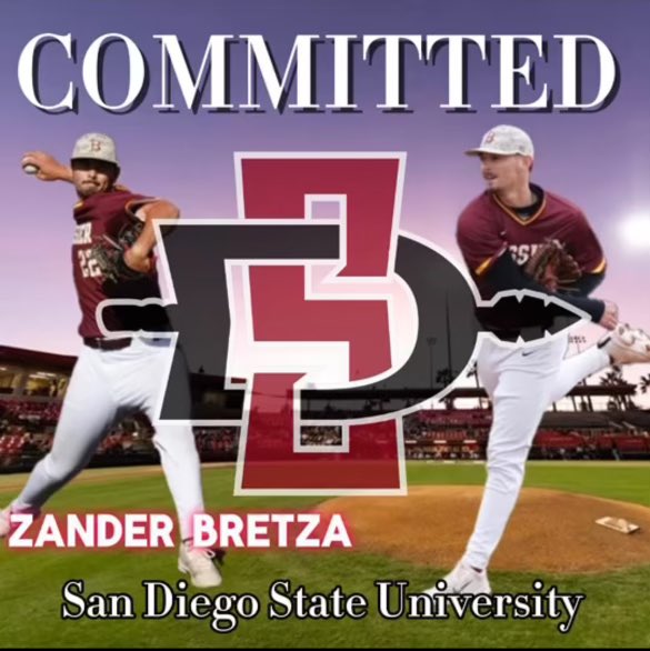 Zander Bretza (@zanderbretza) on Twitter photo Bossier, Louisiana ➡️ San Diego, California excited to be an Aztec! @bpcc_baseball @trombly_baseball <a href="/AztecBaseball/">San Diego State Baseball</a> Bossier, Louisiana ➡️ San Diego, California excited to be an Aztec! @bpcc_baseball @trombly_baseball <a href="/AztecBaseball/">San Diego State Baseball</a>