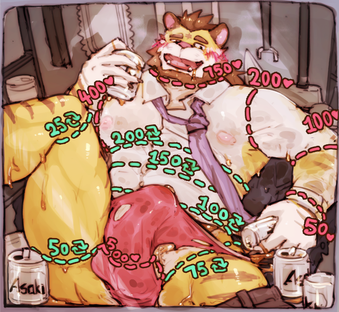 [🩸R18G R18G R18G R18G]

雄虎上司最近被一名員工盯上了，一次的晚飯後，下屬順勢把醉得迷迷糊糊的上司拉回家。。。

或許這次雄虎的命運被放在觀眾的手上了。。。
（結果大概會是多格的推特媒體欄）