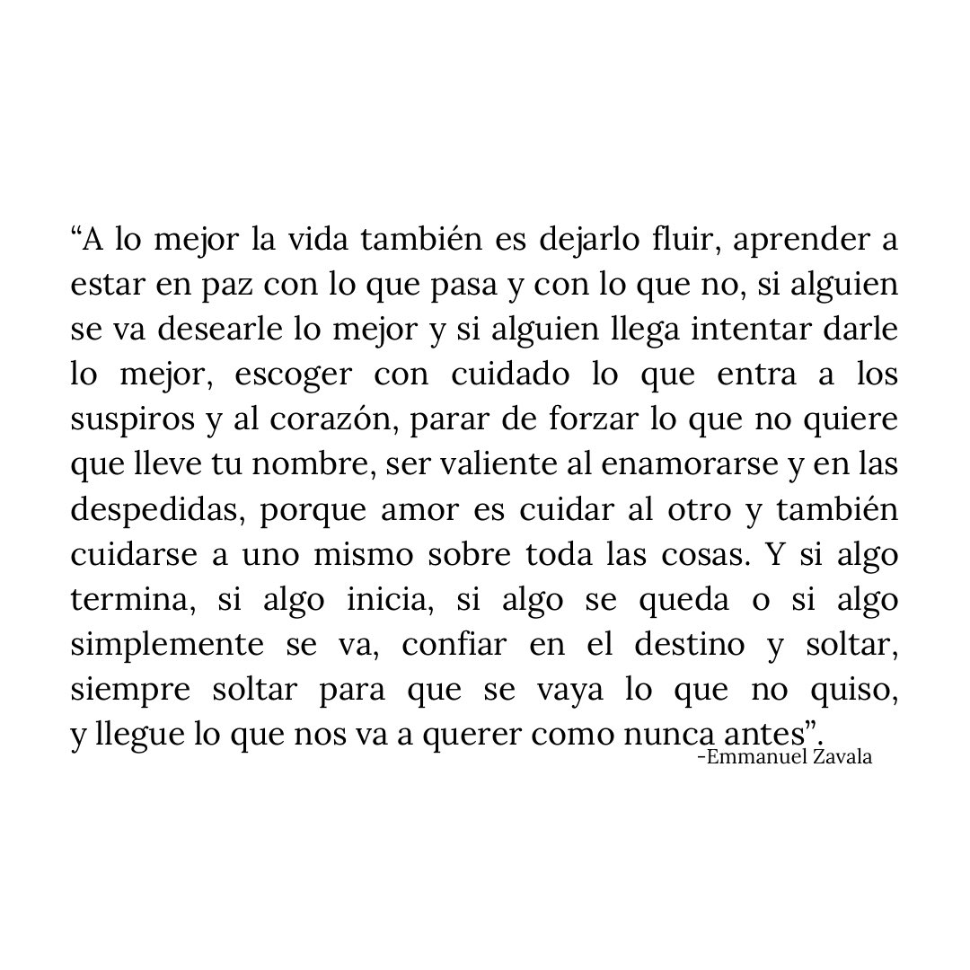 Dejarlo fluir… ❤️‍🩹