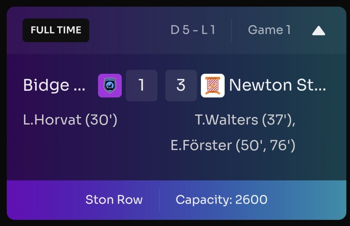 GreekWeb3gaming's tweet image. Coley Athletic (Division 4) and Newton Stanley (Division 5) each staged remarkable comebacks to secure victories in their opening matches of Season 6 on @Footium.

#footium #stocksfc #sorare #mfl #eafc #fm24 #fifa #epl #fpl #football #soccer #crypto #eth