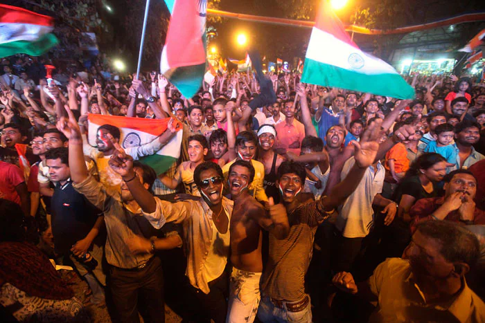 sagarcasm's tweet photo. 2nd April 2011:

India wasn't a country that night. It was a DJ floor.

No vehicles moved. Only emotions did.

Random strangers hugged. Introverts turned into extroverts https://t.co/xgqxngro8e
