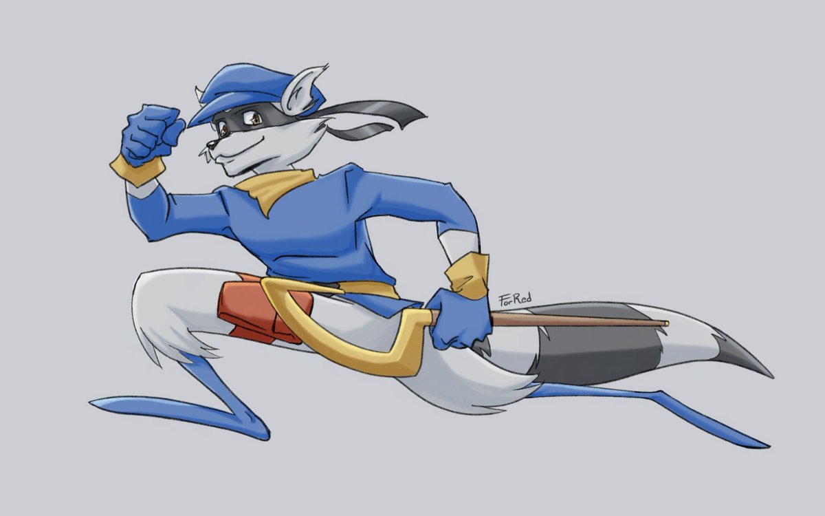 ForRed__'s tweet image. Sly Cooper, my number one, my motivator in life, my everything. I am who I am because of him 🙏