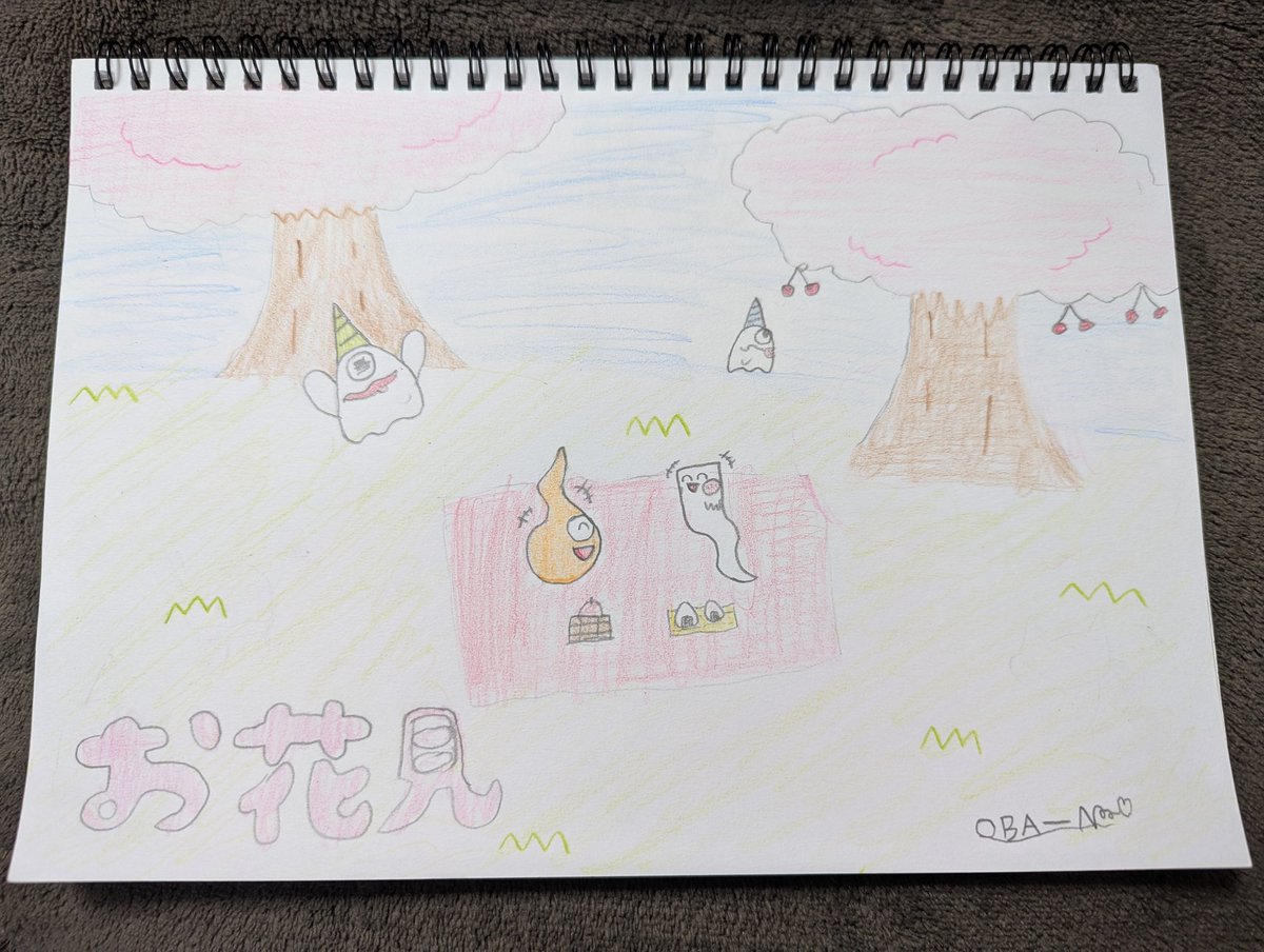 ObaaanChannel's tweet photo. お花見🌸
#おばーんチャンネル
#自作イラスト https://t.co/Icfh9NiAau