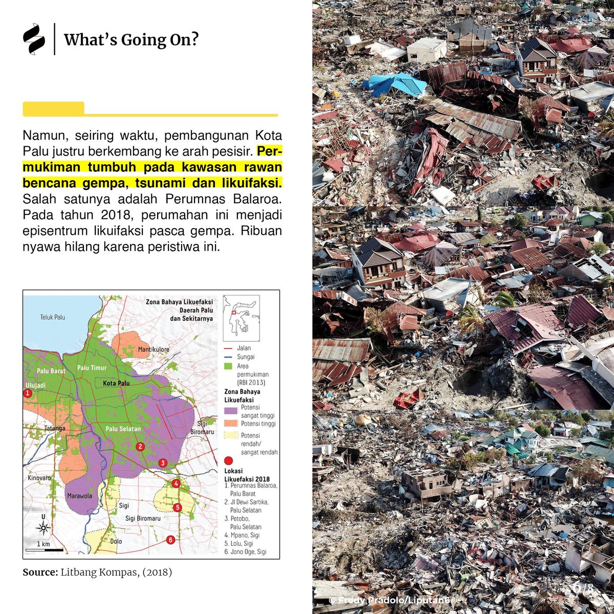 Ngomongin tata ruang dan bencana, Rencana tata ruang berbasis pengurangan risiko bencana umumnya baru disusun ketika terjadi bencana. RTR kita masih bersifat responsif alih-alih mitigatif.

Misalnya saat kejadian Palu 2018. 
Keterparahan terjadi karena pembangunan terus ingkari