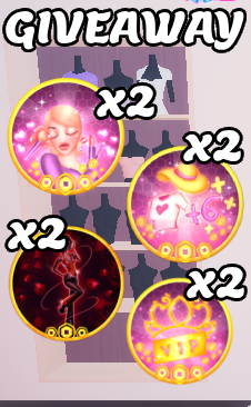 👗DTI ( Dress to Impress) Giveaway  
 Requirements:  
~ Follow <a href="/kade_builder/">Kade</a> 
~ Like &amp; RT  
~ Comment Down below

  Ends in 1 Week  
#DTI #DressToImpress #roblox #giveaway