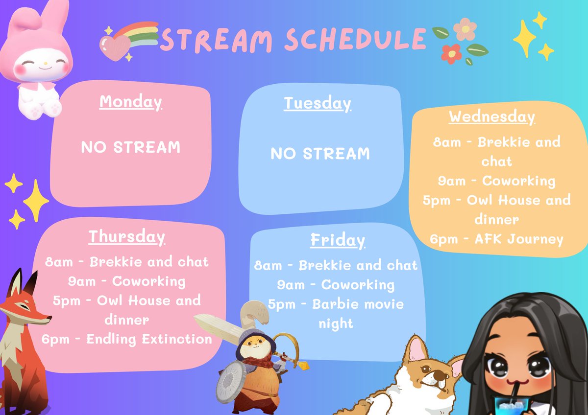 WatchMeRivers's tweet image. I've survived the pilk, now back to our regular program! 🫶