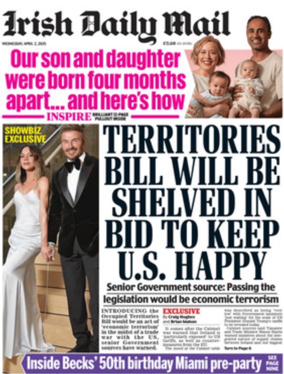 GregcraigGreg's tweet image. #frontpagestohand #back4good