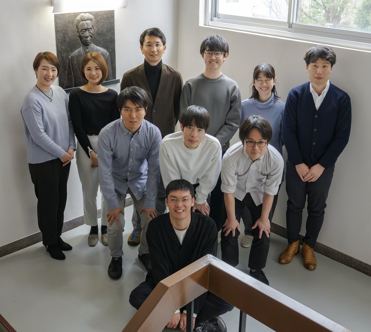 遺伝研・植物進化研究室、発足から一年が経ちました。昨年５人で始まり、この４月から10人になります。一年でちょうど倍になったので、30年ほどで現在の世界人口を上回る予定です。