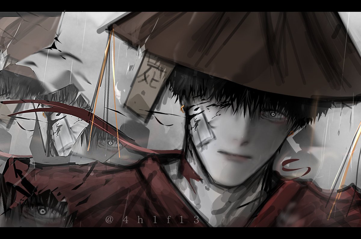 4H1f13's tweet photo. Samurai #oc #digitalart #ibisPaintX https://t.co/IcfwOGfb8P