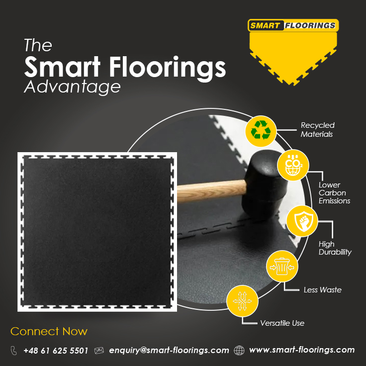 SmartFlooring__'s tweet photo. 🔝 Top 5 Reasons to Choose Smart Floorings! ✨
Eco-friendly, durable &amp; long-lasting tiles! ♻️💪 Get in touch 👉 https://t.co/kolDiBTlBp ☎️ +48 61 625 5501
#sustainability #workspace #ecofriendly #tiles #Smartfloorings #ecotiles #coffsharbourflooring #customfloorings #newbuilds https://t.co/24RfggrwNh