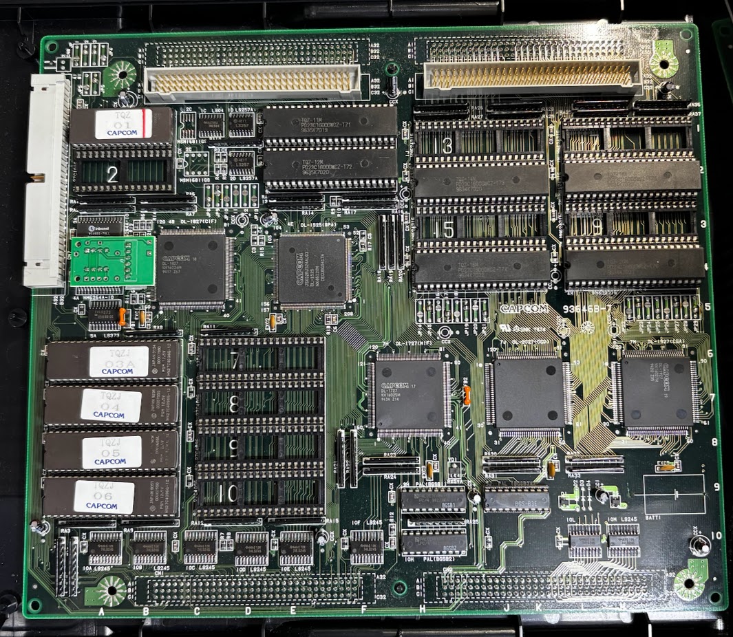 hide_loopcube's tweet image. CPS2『クイズなないろDREAMS 虹色町の奇跡』をCPicS2で電池レス化完了したーっ!!
家庭用各機種に移植されてるんだけど法務の人に説得されて自主規制でキャラ名（と、ついでに一部声優）が変更になってるのでオリジナルが遊びたかったのじゃ!!
youtu.be/lk17w73BU-g?si…
#アーケード基板 #自宅ゲーセン