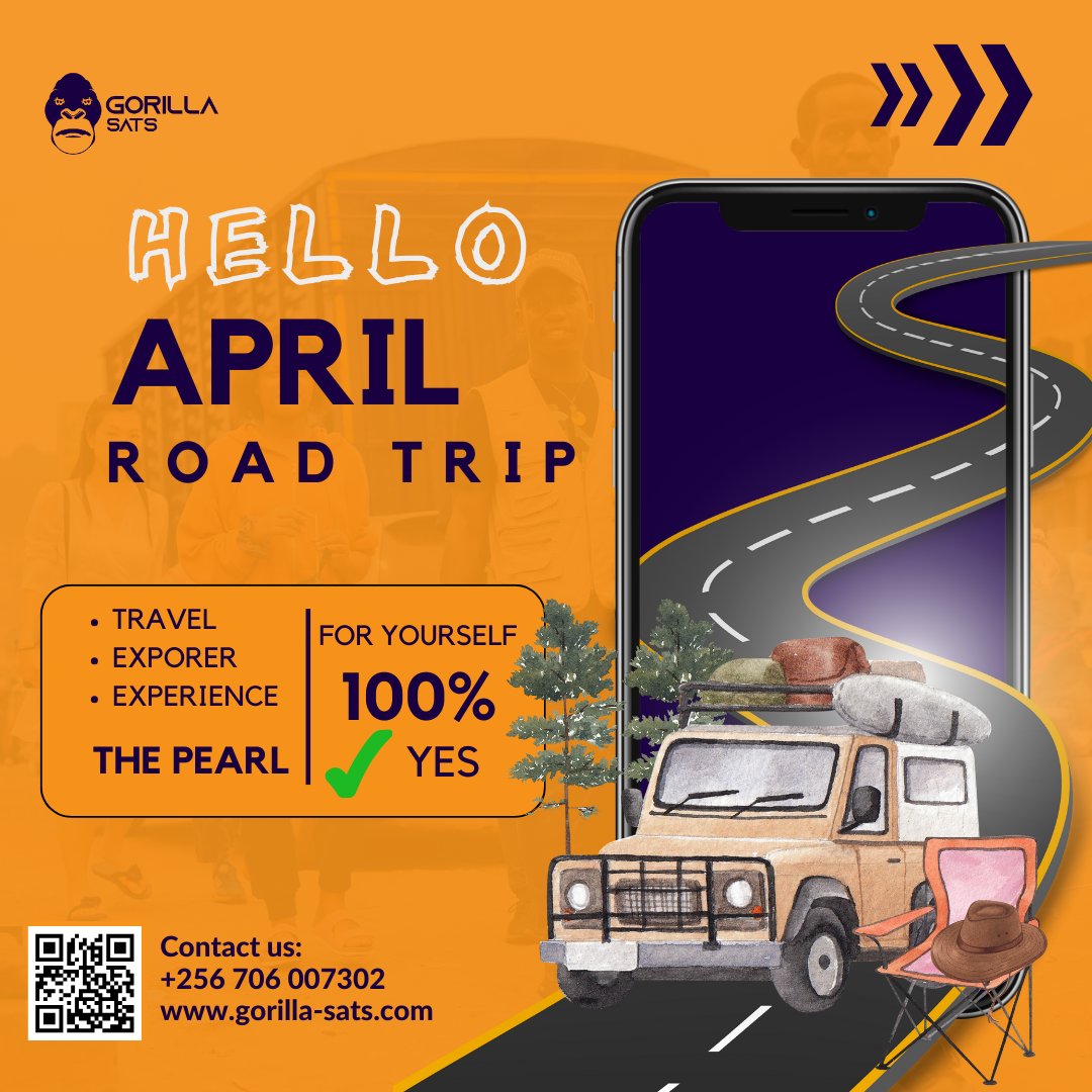 🦍 April adventures in Uganda! 🌿 Trek with Gorilla Sats &amp; witness majestic gorillas. Expert guides, wild fun, &amp; yes, we take Bitcoin! ₿ Explore the Pearl of Africa.  

DM us at +256 706 007302 to book your epic trip! #GorillaSats #Uganda #Bitcoin #Travel