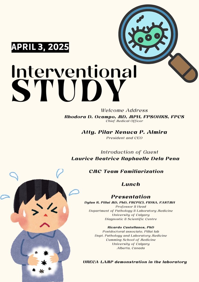 LabPillai's tweet image. Kicking off the AMR interventional study in Philippines