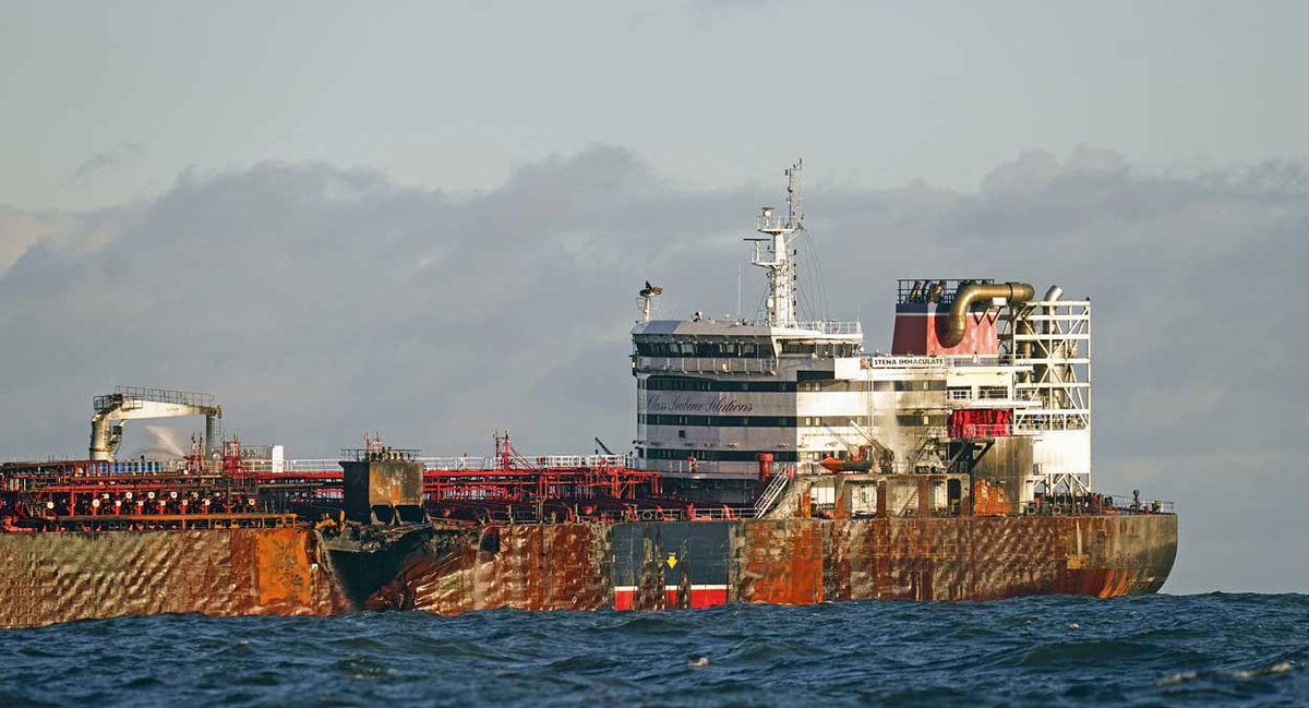 The Seafarers International Union (SIU) has shared a first-hand account from the crew of the product tanker Stena Immaculate, which was struck by the feeder boxship Solong off the UK.