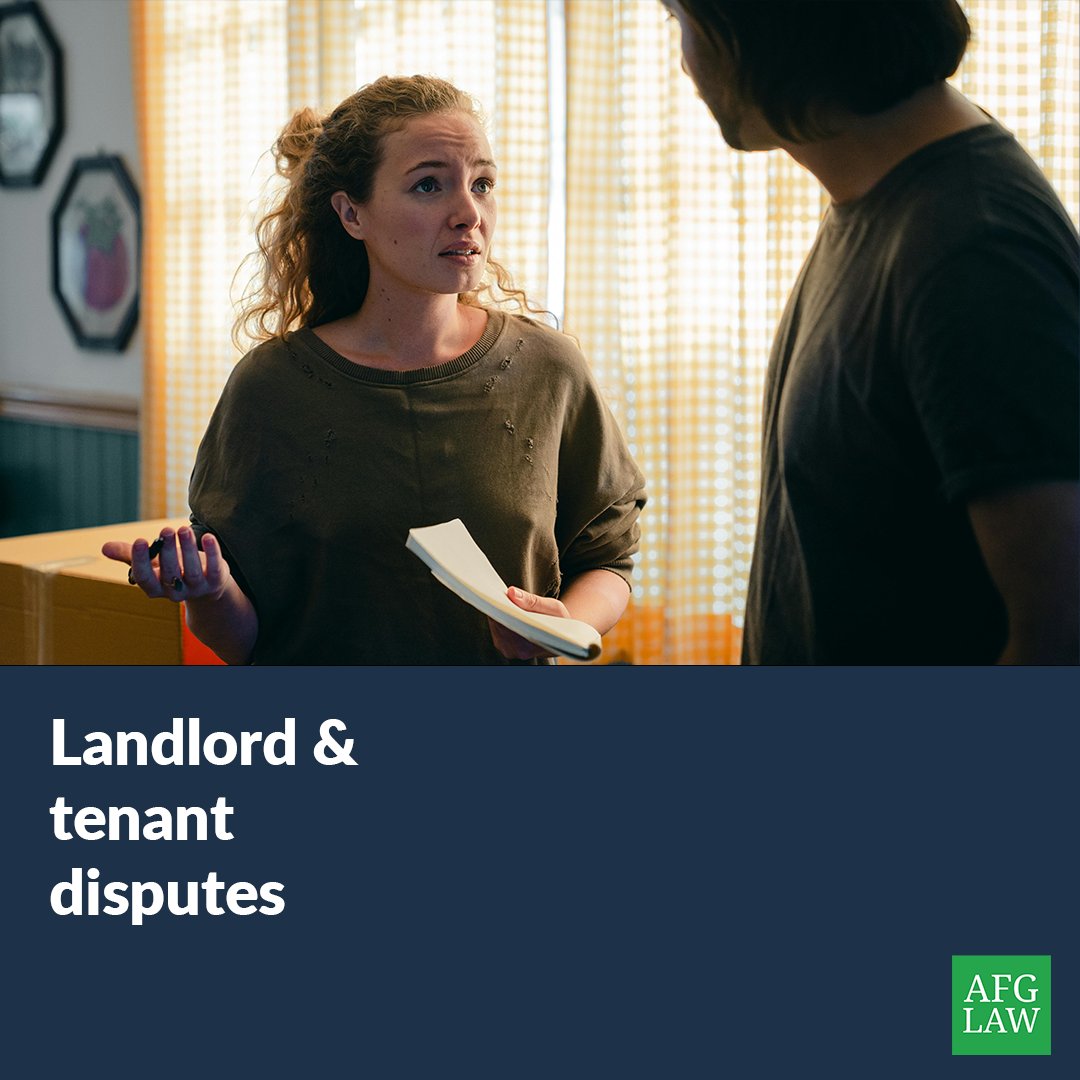 Disputes between landlords &amp; tenants are rare, but they do occur and knowing how to resolve them is vital for saving yourself a huge amount of time &amp; money.
Click on our website's news section to read our blog exploring some of the most common landlord &amp; tenant disputes.
#afglaw