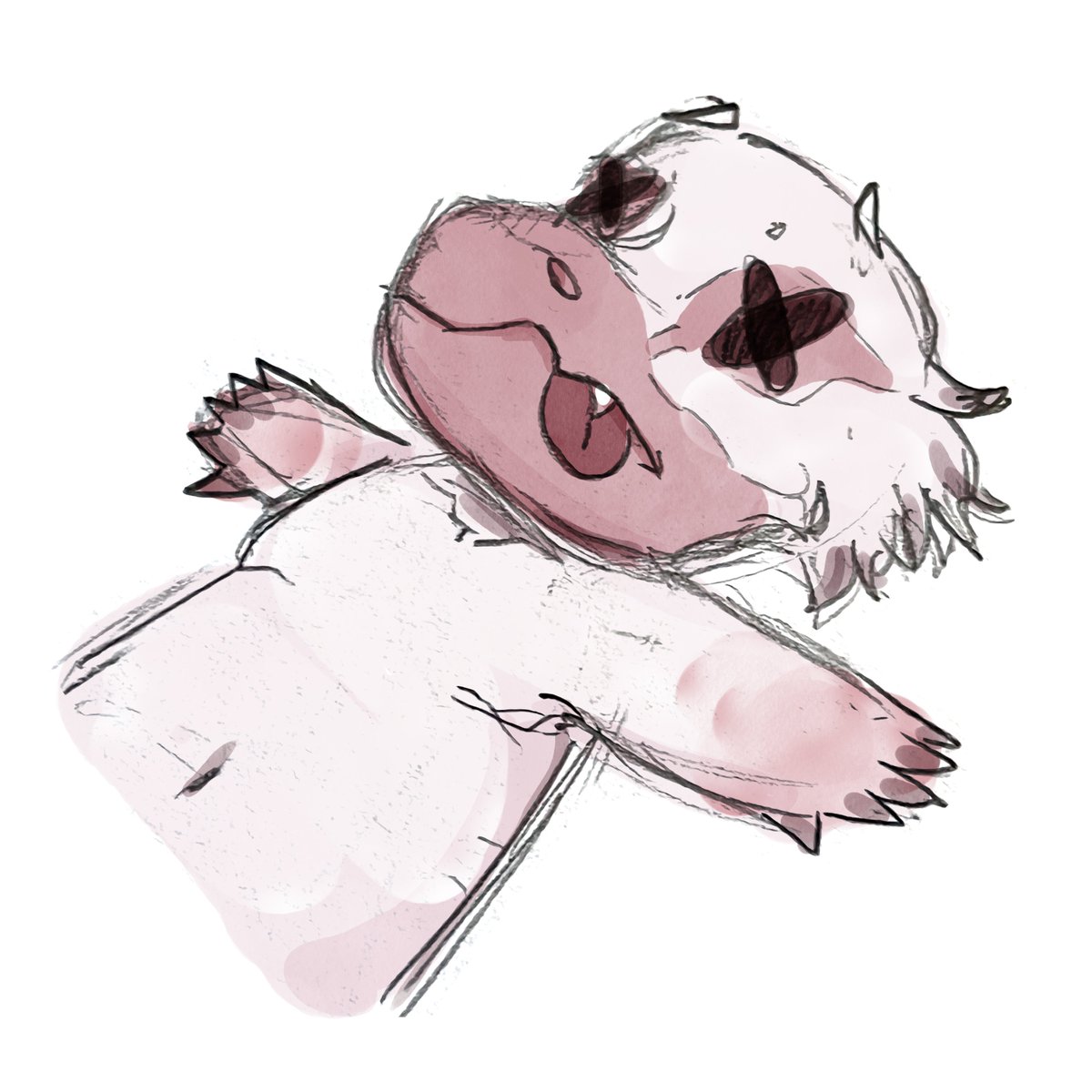 Azeria_Artist's tweet photo. Here’s a little raptor of love❤️, even though it was horrible to draw TwT !

#FurryArt #FurryOC #emotes #FurryArtist #FurryPride #furrycommission https://t.co/tKt6cNMCIn