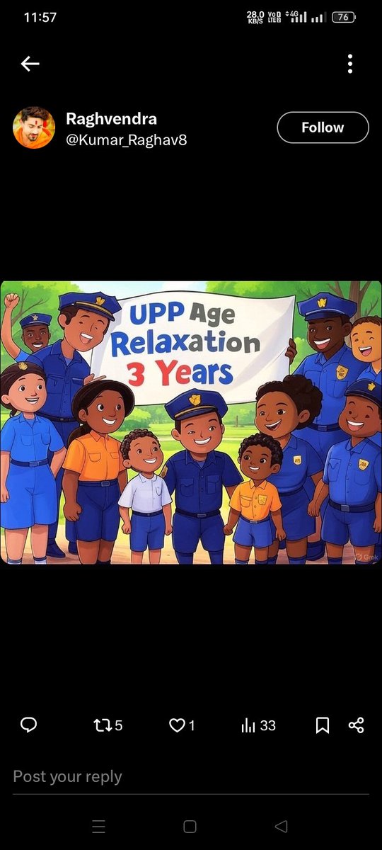 #UPP_AGE_RELAXATION_3YEARS

<a href="/CMOfficeUP/">CM Office, GoUP</a> 
<a href="/UPGovt/">Government of UP</a> 
<a href="/Uppolice/">UP POLICE</a> 
<a href="/upprpb/">Uttar Pradesh Police Recruitment & Promotion Board</a>