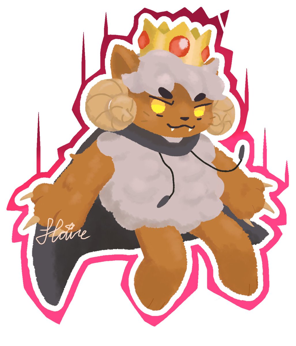 ilikepineconec's tweet image. Dark sheep I guess                   

#黒魔chroma