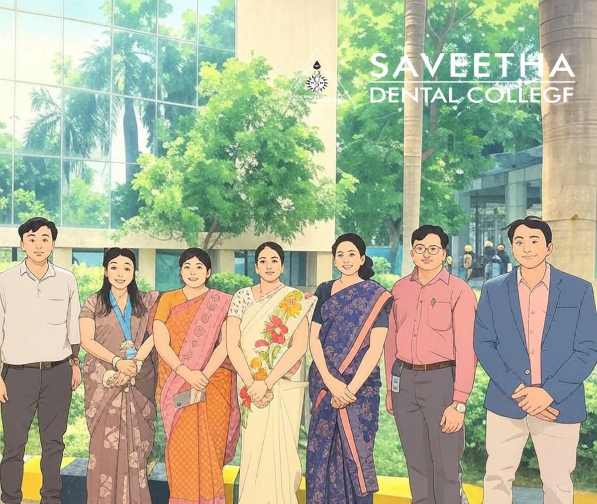 The Faculty of Microbiology Dept in Ghibli style <a href="/SIMATS2/">SIMATS</a> <a href="/DentalSaveetha/">Saveetha Dental College Official</a> #ghiblistyle #Ghibli