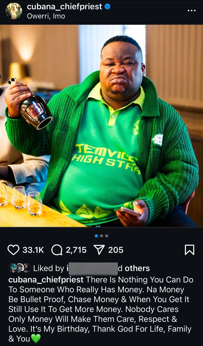 abazwhyllzz's tweet photo. Happy birthday to cubana chiefpriest 🎉🎉 

The caption he used on his IG post is hard asf🙌🏼💰💰 https://t.co/TiTJw4Fhom