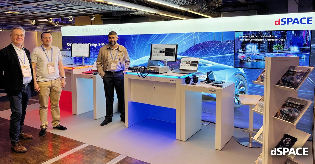 🖥️⚡ dSPACE at EPE 2025 
Our latest innovations: We will be showcasing the XSG Power Electronics Systems, our new solution for simulating power electronics. We will also be demonstrating how to use the MicroLabBox II to control AC motors. #dSPACE #EPE25 #powerelectronics