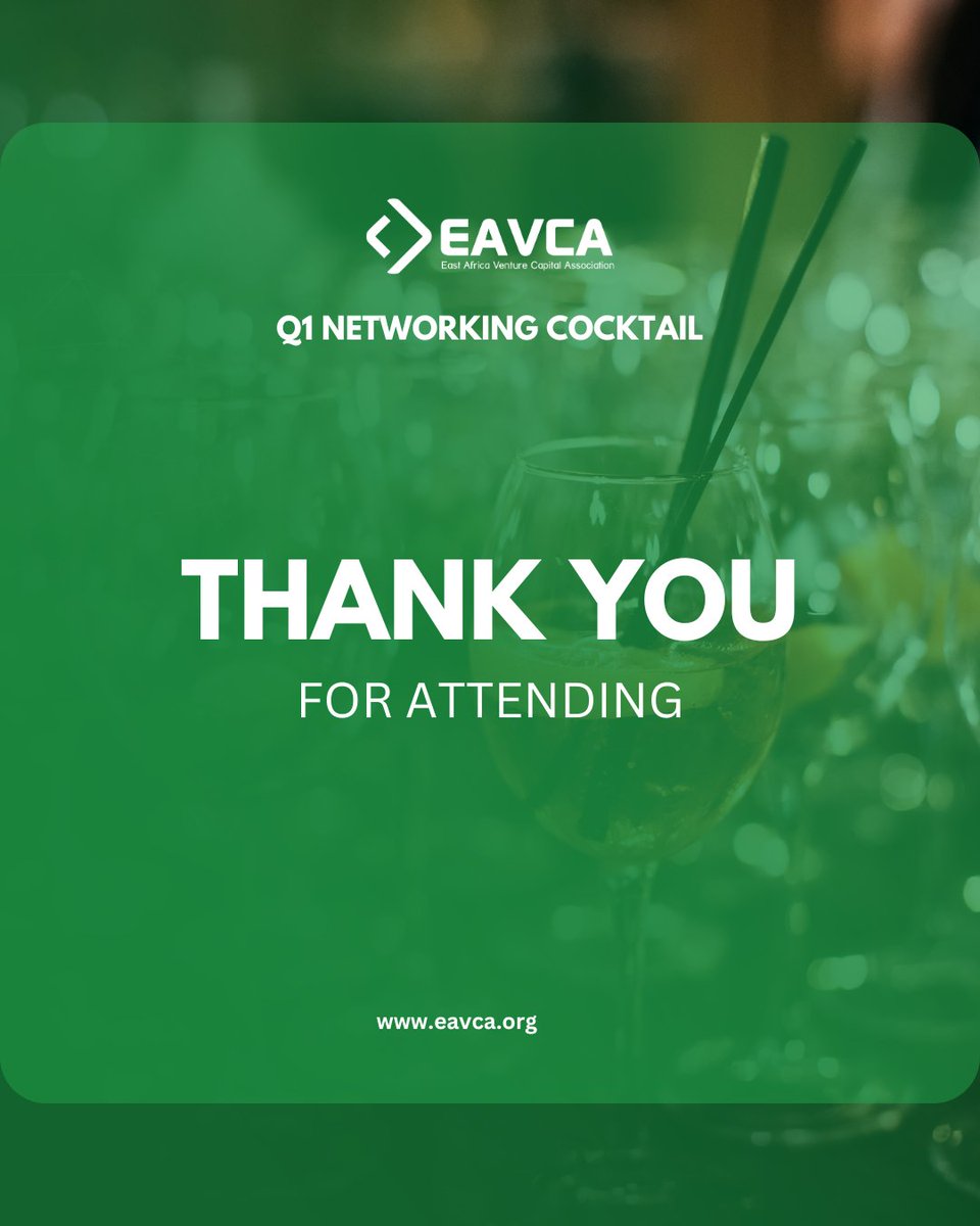 Cheers to everyone who made our EAVCA Q1 Networking Drinks at Park Inn a blast! 🥂✨ Loved the energy &amp; connecting with you all! Huge thanks for the survey insights – we're listening! 👏 Let's keep building the East Africa Private Capital ecosystem! 🚀 #EAVCA #NetworkingDrinks