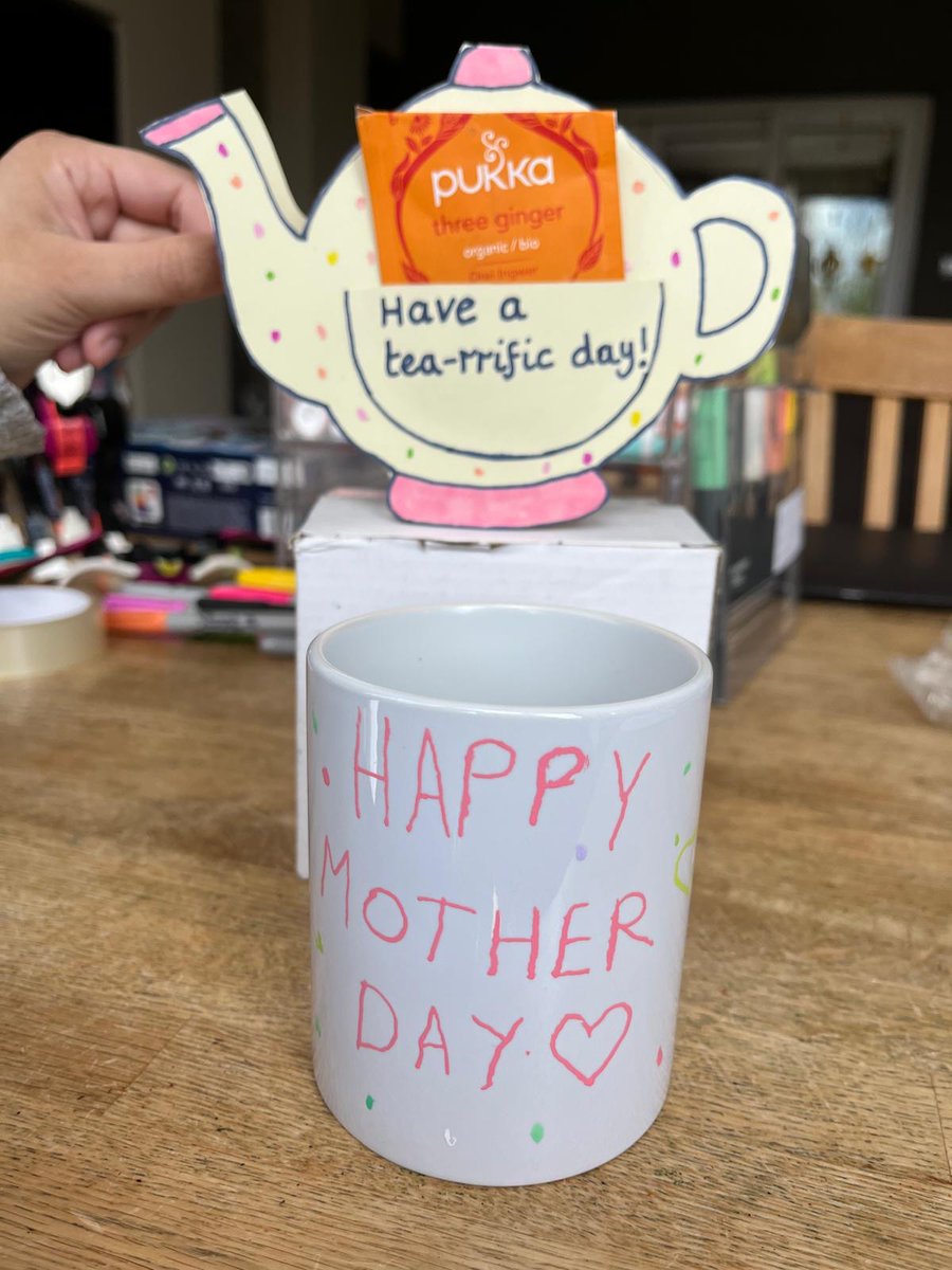Last week our wonderfully creative students designed &amp; made their own Mother’s Day mugs!  They looked fab! #MothersDay  #ThisisAP