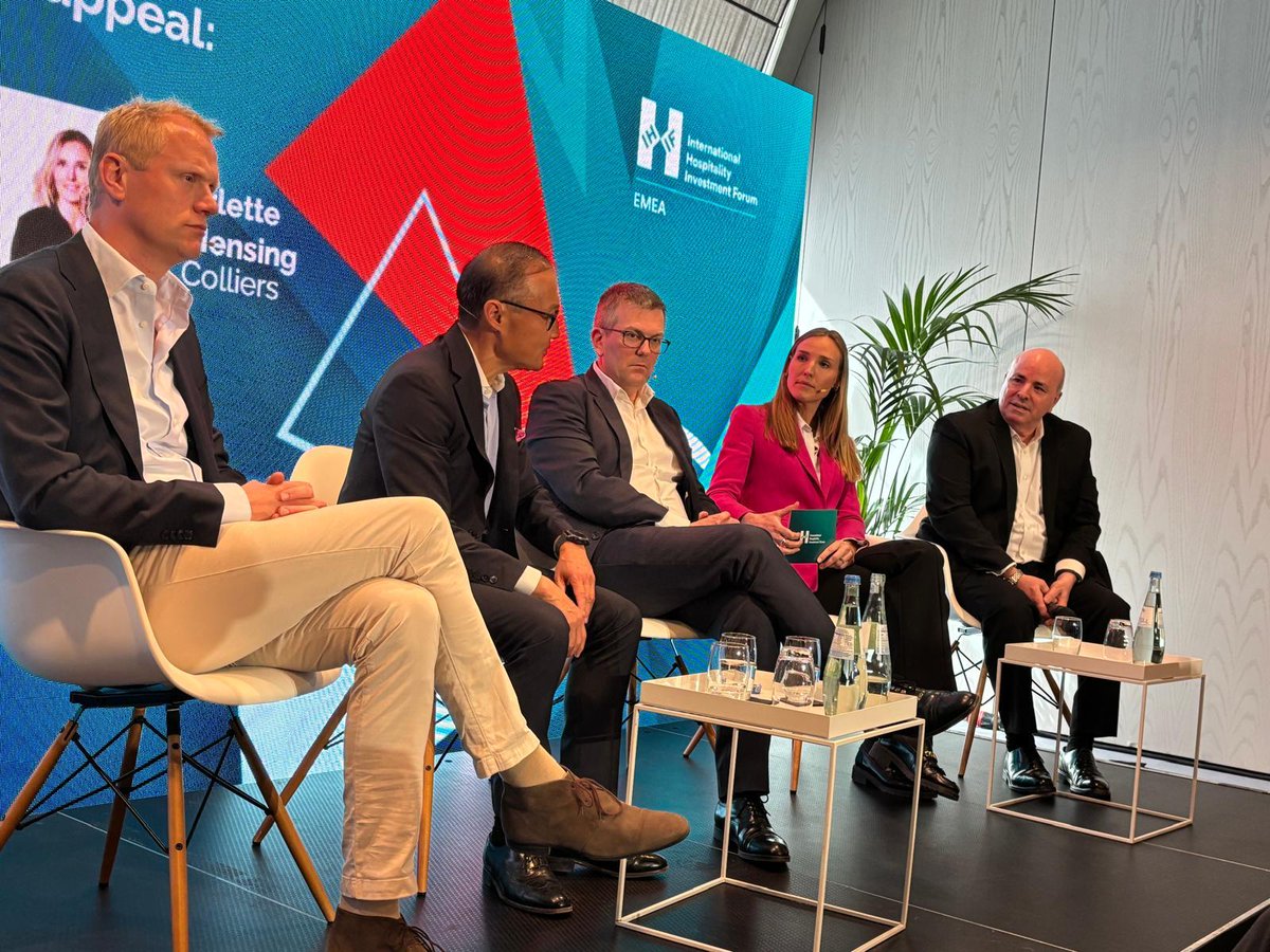 Colliers_EMEA's tweet photo. It’s the final day of #IHIFEMEA25 — there’s still time to drop by the Tegel Lounge and connect with our global hospitality team.

📍 Tegel Lounge, InterContinental Berlin
📅 March 31 – April 2
📩 Get in touch: https://t.co/6eVhJpyZf6

#ColliersEMEA #Hotels #HospitalityInvestor https://t.co/T6faCgumSY