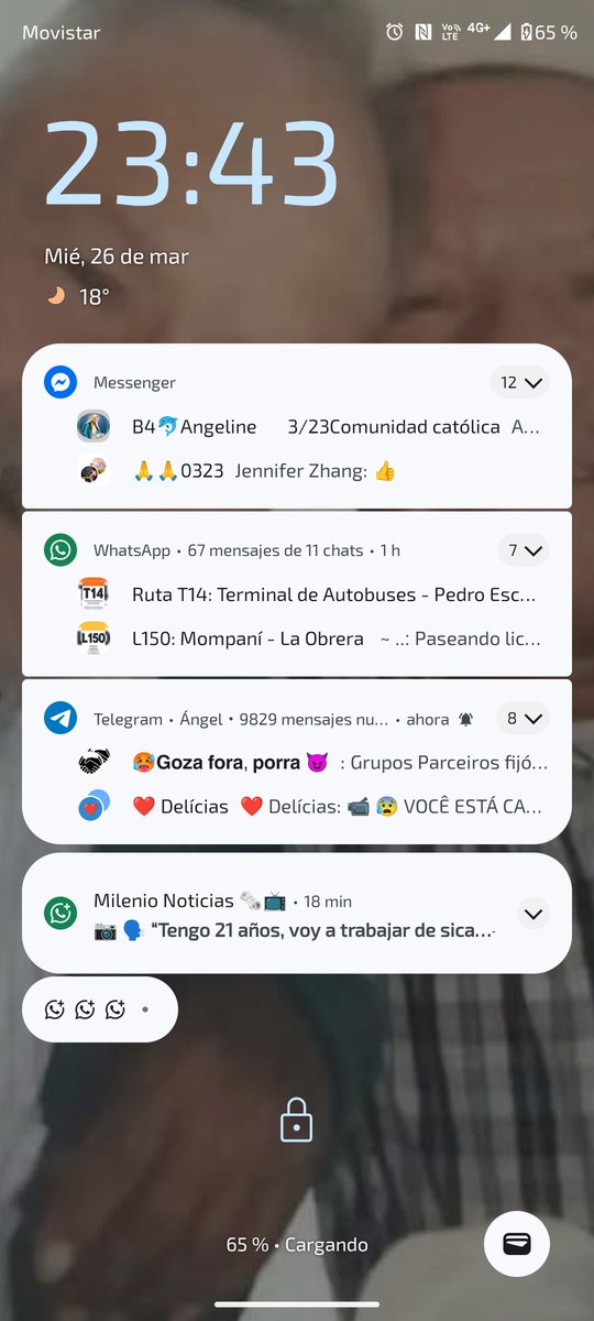 Por fin Dios me escuchó, en mis líneas Movistar 💚💙 pospago y prepago ya tengo activo el servicio de VoLTE, las otras líneas restantes son de mi novia Ale ❤️💕😘 y de mi suegra, jamás nos pensamos cambiar de compañía <a href="/MovistarMX/">Movistar México</a> <a href="/Telefonia_MX/">Telefonía_MX</a>