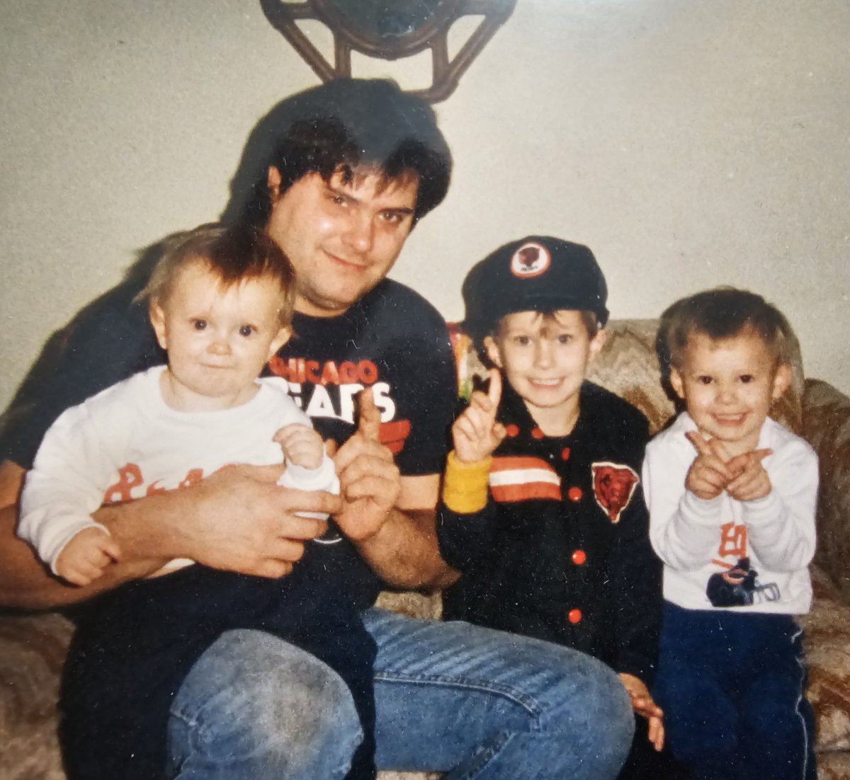 JSOPOCI's tweet image. Happy Birthday Dad miss you every day 🙏🏻 Always loved this picture, still doesn't seem real you and both my brothers are gone... I'll be playing SRV and the Blues a little louder for you all day... love you!