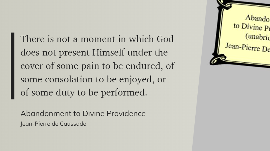 jrhale's tweet photo. How is God presenting himself to you today? #providence via @readwise https://t.co/Yg8lQLY8NT